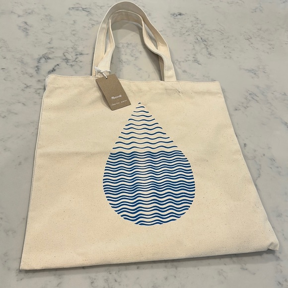 Madewll X charity:water canvas tote - Picture 1 of 4